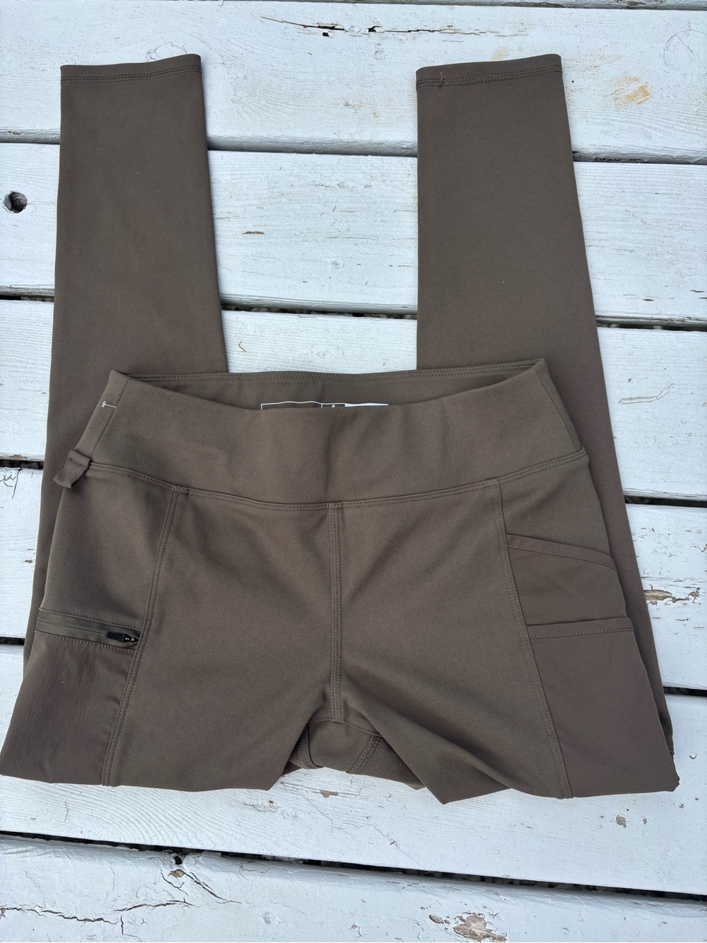 Carhartt forced fitted utility leggings women’s small olive green multipocket